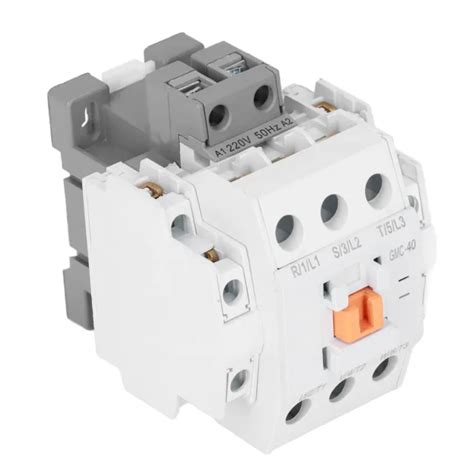 CONTACTEUR AC 2NO 2NC Contacteurs AC Rail DIN Plastique 50Hz Pour