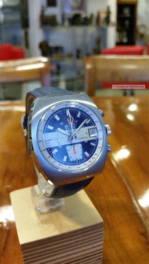 Bwc Automatik Chronograph Lemania 1340