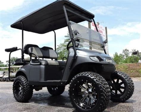 Ez Go Custom Built Golf Cart Side View Cartsplus Net