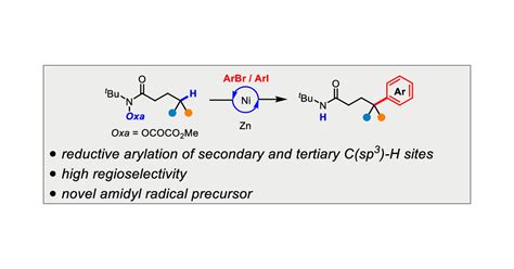 Directed Ni Catalyzed Reductive Arylation Of Aliphatic CH Bonds