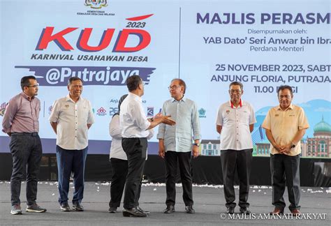 Majlis Perasmian Karnival Usahawan Desa Di Putrajaya Galeri Mara