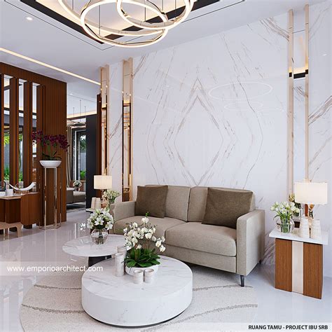 desain ruang tamu rumah modern  lantai ibu srb  batam  desain