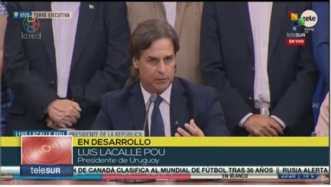 Telesur Tv On Twitter Envivo Presidente De Uruguay