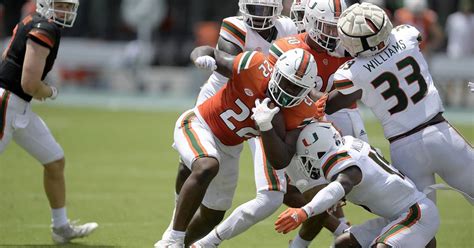 A Look At The Miami Hurricanes Running Backs Entering The 2022 Season