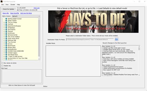 7 days to die mod launcher - eyespasa