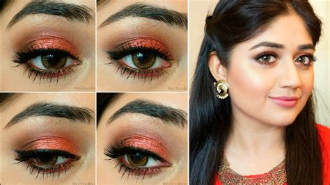 Red Saree Eye Makeup Saubhaya Makeup