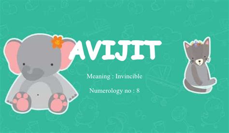 avijit  meaning