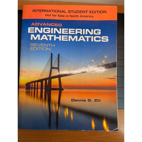 【現貨】二手原文 Advanced Engineering Mathematics 7/e ZILL 華通書坊 | 蝦皮購物