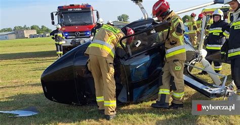 Wypadek Na Lotnisku W Turbi Pod Stalow Wol Wiatrakowiec Spad Na