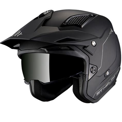 Casco Mt Helmets District Sv Solid A Negro Mate Arcas Motos Y Bicis