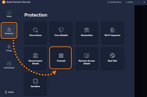 How To Set Up Firewall Basic Rules Avast