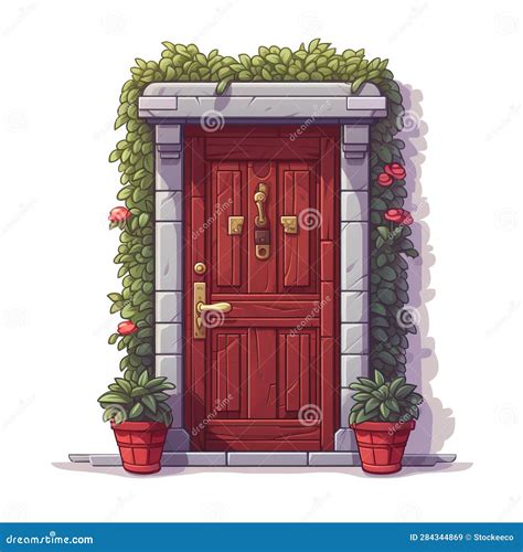 Pixel Perfect Red Door: Detailed 2d Game Art with Whistlerian Charm ...