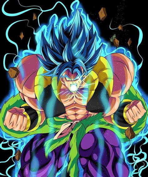 Gogeta X Broly Personajes De Dragon Ball Dragones Personajes De Goku