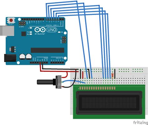 Arduino Lcd 16x2 Tutorial Interfacing 1602 Lcd Display With 45 Off