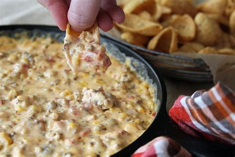 Cheesy Sausage Dip Slow Cooker Option Southern Bite