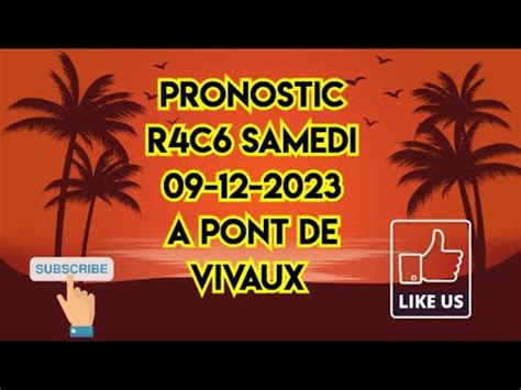 Pronostic R C Samedi A Pont De Vivaux Prix Du Tunnel Saint