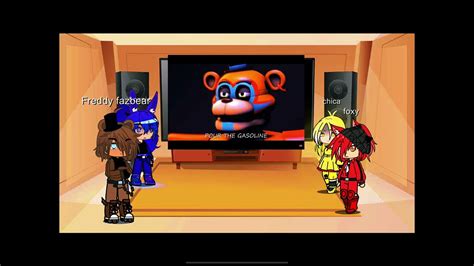 Fnaf 1 React To Burn Trap Song Burn Gachaclub Rocketgaming Youtube