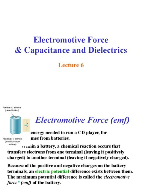 Ap Lec 06 Capacitance And Capacitors Ppptx 15112022 100910am Pdf