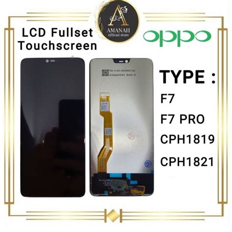 Jual LCD TOUCHSCREEN OPPO F7 F7 PRO CPH1819 CPH1821 Fullset