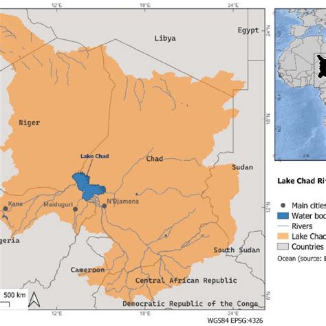 Figure • Niger River Basin Location Source By The Author Download Scientific Diagram