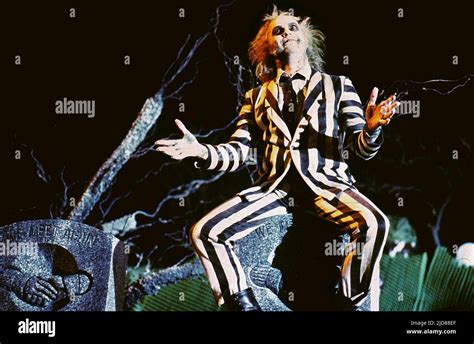 Michael Keaton Beetlejuice Stock Photo Alamy