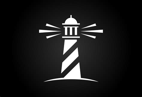 Lighthouse Logo Design Vector Graphic By Makhondesign · Creative Fabrica