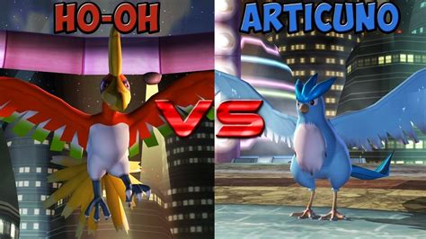 Pokemon Battle Revolution Ho Oh Vs Articuno Youtube