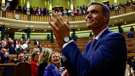 Pedro Sánchez Reelegido Presidente Del Gobierno De España Tras La Controversia Sobre El Acuerdo