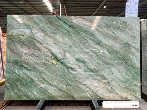 Emerald Green Gaya Dream Quartzite Slabs For Wall From China