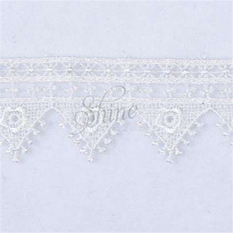 Guipure Lace Trimming Ivory Shine Trimmings Fabrics