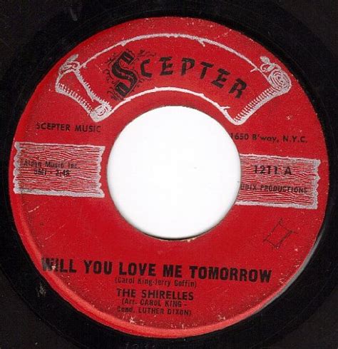 Will You Love Me Tomorrow (Will You Still Love Me Tomorrow) Sheet Music | The Shirelles | Lyrics ...