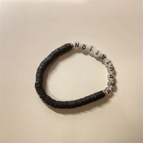 Taylor Swift Reputation Bracelet - Etsy