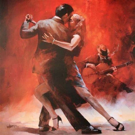 Pintura y Fotografía Artística Tango Cuadros de Parejas Danzando