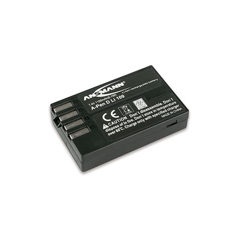 Batterie De Camescope Type Pentax D LI109 Li Ion 7 4V 1100mAh