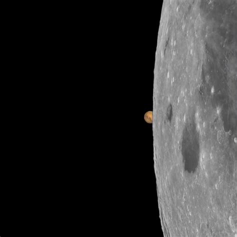 Mars Occultation By Moon 8 Dec 2022 James Clark Astrobin