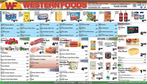 Western Foods Flyer September 7 To 13