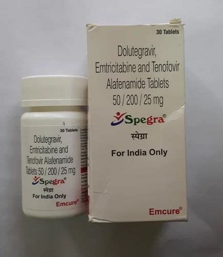 Dolutegravir Tablets Mg Spegra Mg Wholesaler From Pune