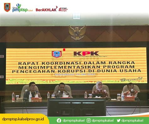 Rapat Koordinasi Mengimplementasikan Program Pencegahan Korupsi Di