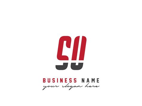 alphabet su logo image creative su letter logo icon vector