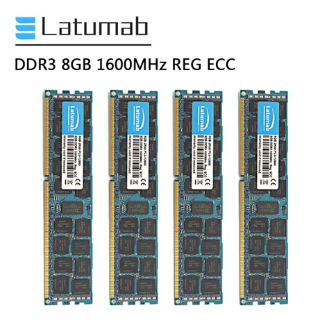 Latumab Ddr3 8gb 16gb 32gb 1600mhz Reg Ecc Server Memory Pc3 12800 240