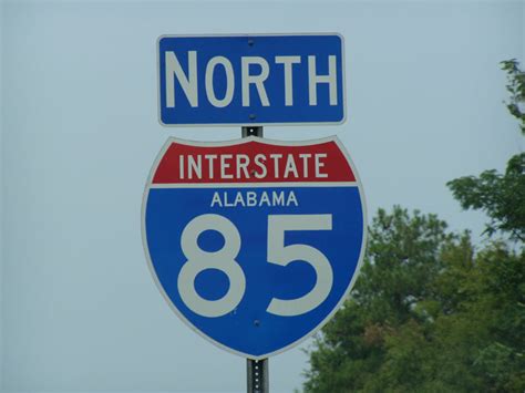 Alabama Interstate 85 AARoads Shield Gallery