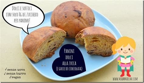 Panini Dolci Alla Zucca Con Gocce Di Cioccolata Mammarum