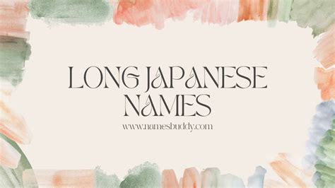 50 Cool Japanese Names That Mean Beautiful Namesbuddy