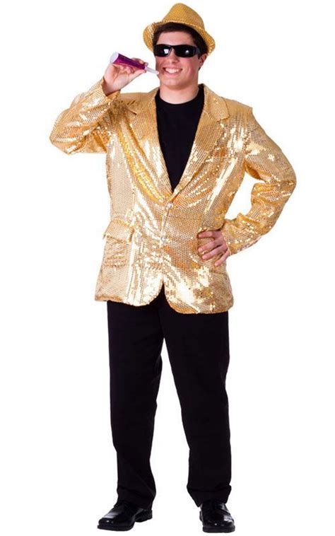 Adult Gold Blazer Costume