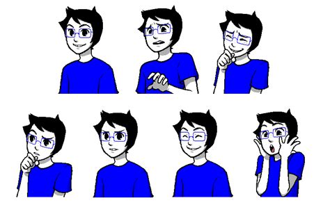 Homestuck Talksprites John