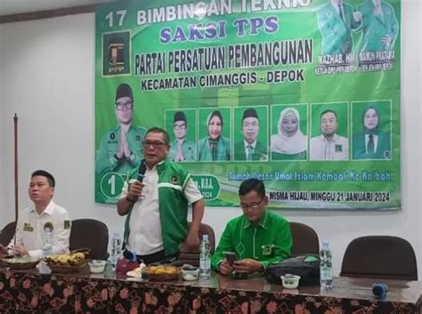 Heboh Besarnya Dukungan Massa Caleg Ppp Dapil Cimanggis Nomor Urut