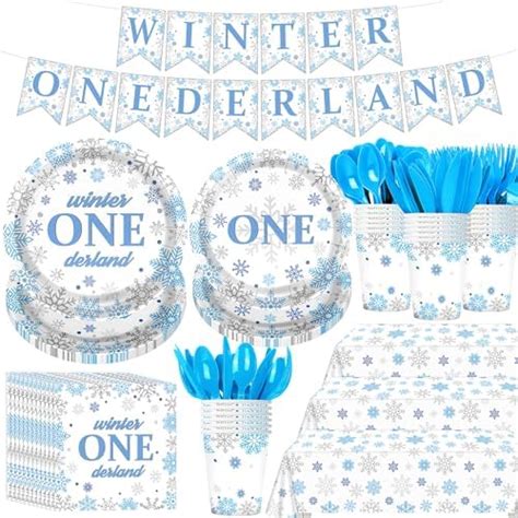 Amazon Winter Snowflake Party Supplies Winter Frozen Party