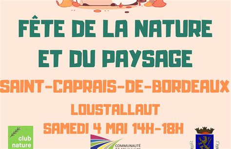 F Te De La Nature Et Du Paysage Programme