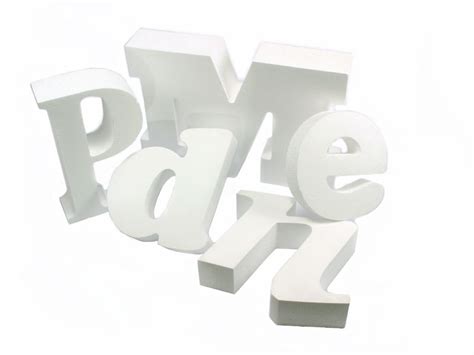 Foam Sign Letters Foam Letters Woodland Manufacturing