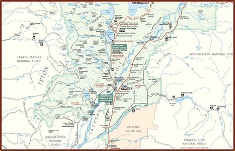 Yellowstone Upper Loop Map - map : Resume Examples #wRYPwBbW94